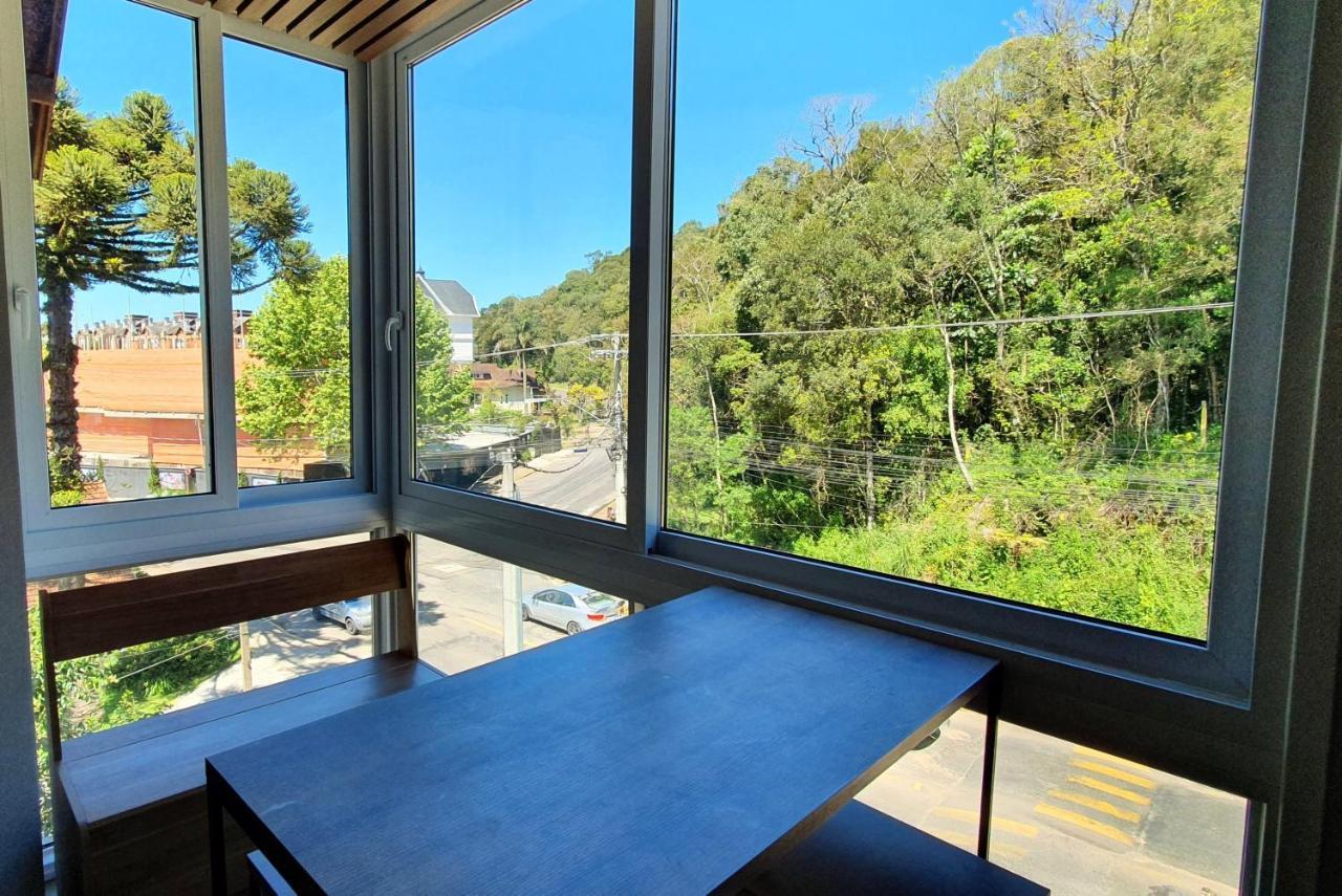 Apto Encantador Proximo Ao Centro De Gramado Zewnętrze zdjęcie
